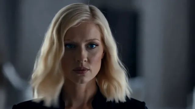 Runway Gen-4.5 — A cinematic scene highlights a young woman with striking features, captured in a close-up that e