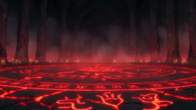 Seedance 2.5 — A more dynamic 2D anime dark-fantasy film in 16:9 about a demon girl inside a crimson ritual cha