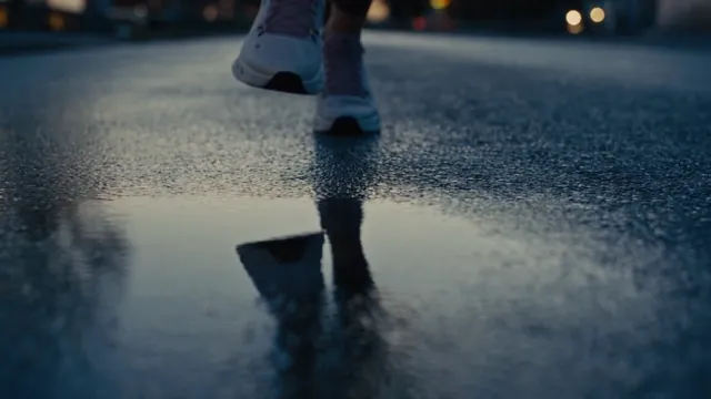 MiniMax H3 — Premium athletic footwear commercial, photorealistic, 15 seconds. 
Rapid hard cuts, whip pans, 